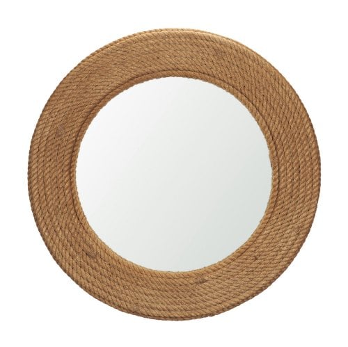 71570 - Kova 50" Rope Framed Round Wall Mirror