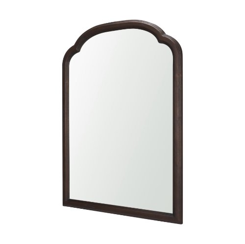 71599 - Ellwood Medium-Dark Brown Wood Framed Heritage Wall Mirror