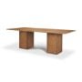 71914-AB - Raffia Dining Table - 94 x 42 x 30
