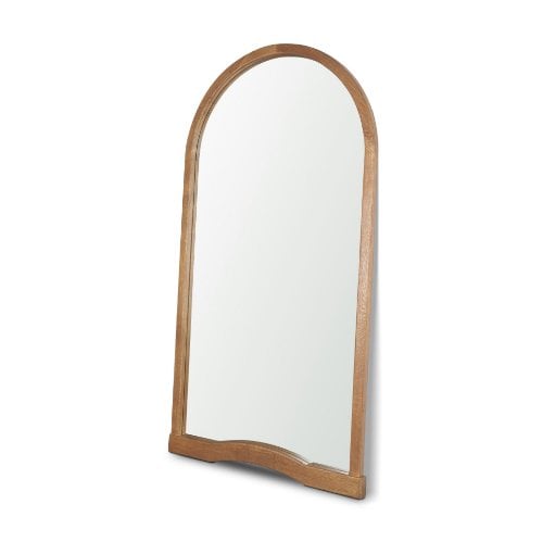 71916 - Nola Floor Mirror - Solid Oak