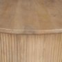 69878 - Terra 48L x 48W x 15H Light Brown Wood Round Coffee Table