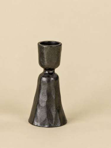 IN2504 - Zora Forged Candlestick S, Gunmetal