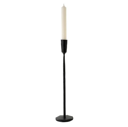 IN3780 - Luna Forged Candlestick L, Black 