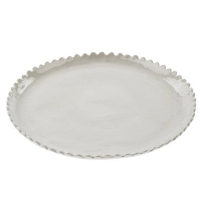 IN7541 - Scalloped Round Serving Dish
