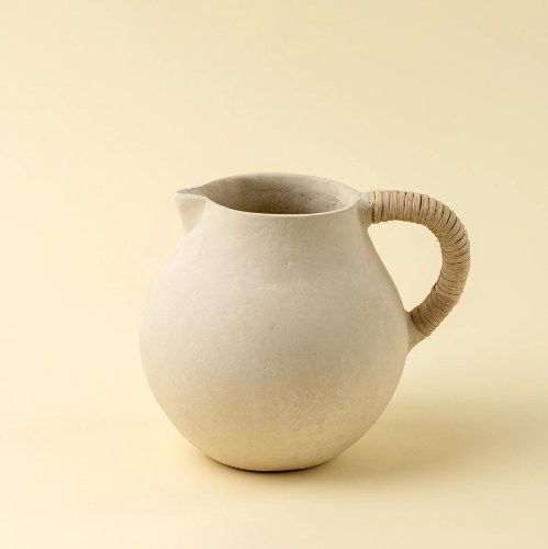 IN8377 - Atelier Paper Mache Pitcher, Round
