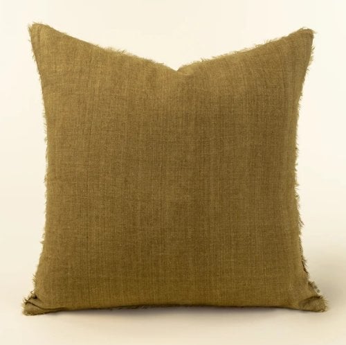 IN2588-C - 24x24 Lina Linen Pillow Tawny