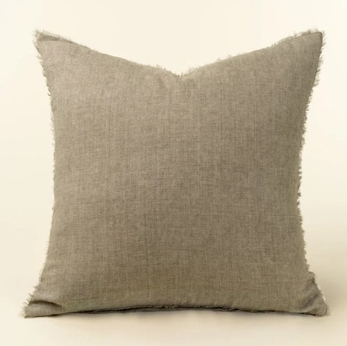 IN2670-C - 24x24 Lina Linen Pillow Almond