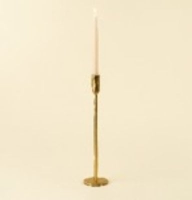 IN3774 - Luna Forged Candlestick L, Gold 
