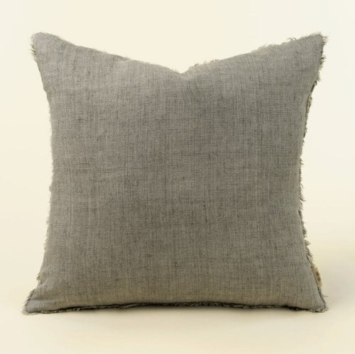 IN5590-C - 24x24 Lina Linen Pillow Warm Grey