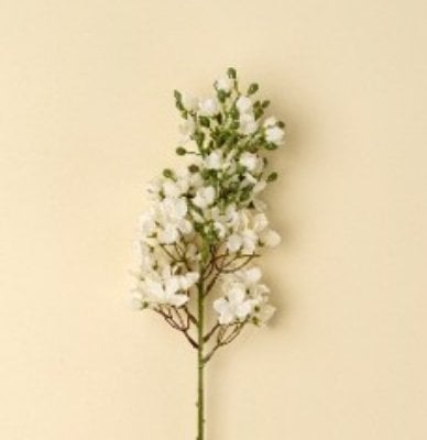 IN9440 - Delphinium Floral Stem, White 