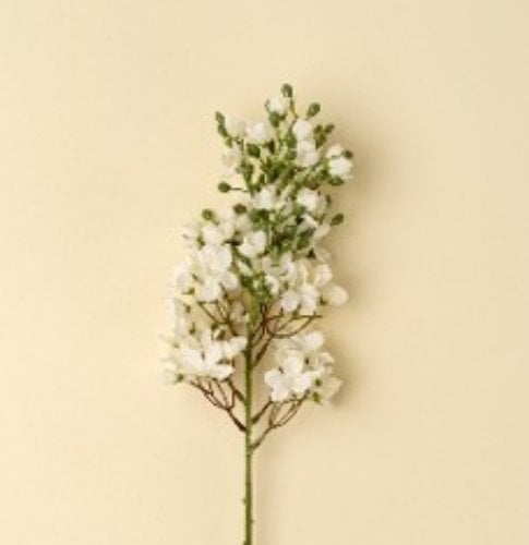 IN9440 - Delphinium Floral Stem, White 