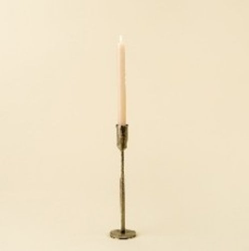 IN3776 - Luna Forged Candlestick M, Silver