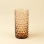 IN6067 - Hobnail Glass Highball Tumbler, Copper