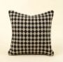 IN8198-C - 20x20 Check Weave Pillow, Black