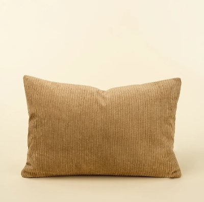 IN8901-C - 16x24 Wide Wale Corduroy Pillow, Gold 