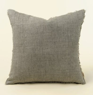IN5590 - 24x24 Lina Linen Pillow Warm Grey
