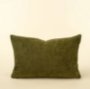 IN8903 - 16x24 Wide Wale Corduroy Pillow, Moss