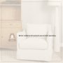 71779-AB - Ellington Slipcovered Slope Arm Swivel Swivel Accent Chair | Cream Fabric