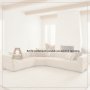 718211-D - Warner Quilt 3 Piece Sofa Set w/Corner Piece