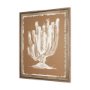 16364 - Cosmic Reach - Sienna by Nick Simon Hand-Embellished Textured Framed Artwork Matted under Glass