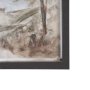16371 - Fields & Rows by Mercana Studio Textured Framed Artwork Matted under Glass (Set of 2)