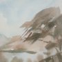 16373 - Open Country II by Mercana Studio Textured Framed Artwork Matted under Glass