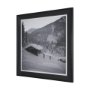16378 - Cosy Cabin by Antoinette Frissell Textured Framed Photo Print Matted under Glass