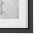 16381 - Mountain Eyes by Mercana Studio Textured Framed Artwork Matted under Glass