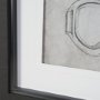 16381 - Mountain Eyes by Mercana Studio Textured Framed Artwork Matted under Glass