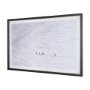 16383 - Skiers on Winter Slope by Anita Palceska Textured Framed Photo Print Matted under Glass