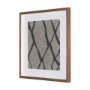 16409 - Fabric Fusion - Salib by Maja Gunnarsdottir Textured Framed Artwork Matted under Glass
