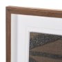 16410 - Fabric Fusion - Bentuk by Maja Gunnarsdottir Textured Framed Artwork Matted under Glass