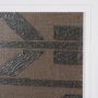 16410 - Fabric Fusion - Bentuk by Maja Gunnarsdottir Textured Framed Artwork Matted under Glass