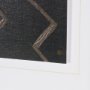 16412 - Fabric Fusion - Zig Zag by Maja Gunnarsdottir Textured Framed Artwork Matted under Glass