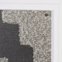 16413 - Fabric Fusion - Blok by Maja Gunnarsdottir Textured Framed Artwork Matted under Glass