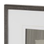 16425 - Linear Rhythym by Mercana Studio Hand-Embellished Textured Framed Artwork Matted under Glass