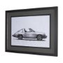 16427 - 1974 911 Targa by Mercana Studio Textured Framed Artwork Matted under Glass