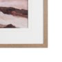16431 - Terracotta Mountain Vista by Nikita Jariwala Textured Framed Artwork Matted under Glass