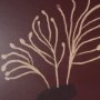 16432 - Minimalist Vase Plant by The Art Concept  Hand-Embellished Textured Framed Artwork Matted