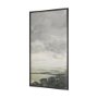 102871-FL - Fierce Skies III by Mercana Studio Hand-Embellished Textured Framed Canvas Artwork