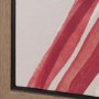 102890-FL - Walking Striped Suit by Mercana Studio Hand-Embellished Textured Framed Canvas Artwork