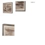 102875-FS - Dos by Mercana Studio Hand-Embellished Textured Framed Canvas Artwork