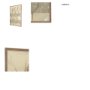 102878-FL - Interrupted II by Mercana Studio Hand-Embellished Textured Framed Canvas Artwork