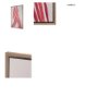 102890-FL - Walking Striped Suit by Mercana Studio Hand-Embellished Textured Framed Canvas Artwork