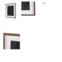 16412 - Fabric Fusion - Zig Zag by Maja Gunnarsdottir Textured Framed Artwork Matted under Glass