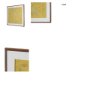 16435 - Soleil by Mercana Studio Handmade Original Framed 3D Textured Artwork Matted under Glass