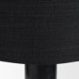 71525 - Aura Gray-Black Marble w/ Brass Table Lamp