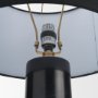 71525 - Aura Gray-Black Marble w/ Brass Table Lamp