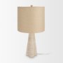 71528 - Sena Travertine Tapered Column Table Lamp