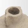 71559 - Jiya 8" Natural Ardi Paper Mache Double Handle Pot